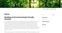 Desktop Screenshot of ourgreenatlanta.com